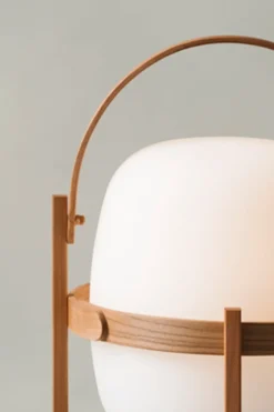 Bordlampe - Cestita Bateria Portable Opal Glass