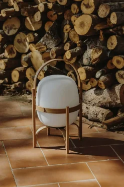 Bordlampe - Cestita Bateria Portable Opal Glass