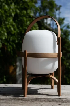 Bordlampe - Cestita Bateria Portable Opal Glass