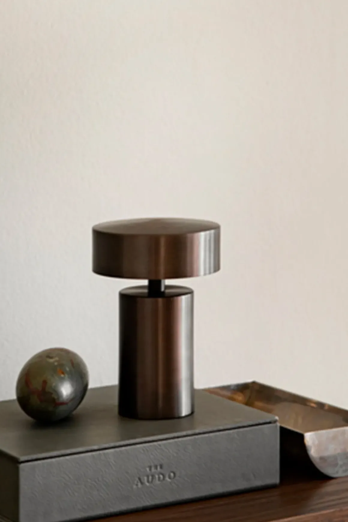 Bordlampe - Column Portable Bronze