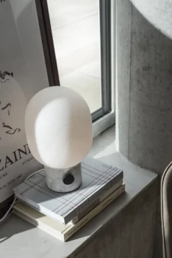 Bordlampe - JWDA Table, Carrara Marble White
