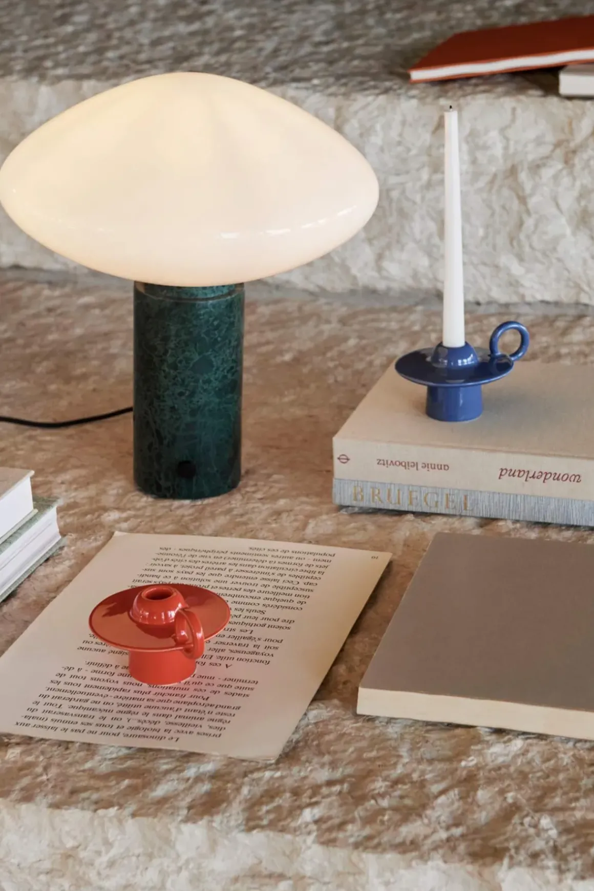 Bordlampe - Mist AP17 Matt White