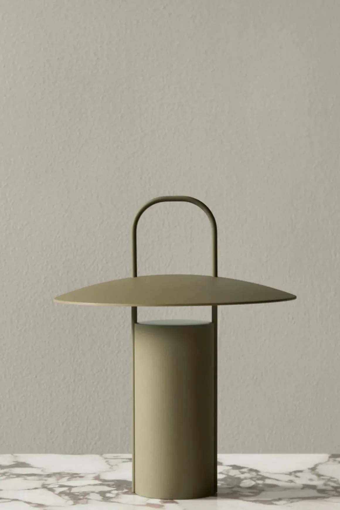 Bordlampe - Ray Portable Dusty Green