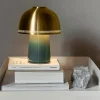 Bordlampe - SH8 Raku Portable Blue Green/Brass