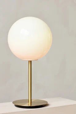 Bordlampe - TR Bulb Matt Opal Brushed Brass