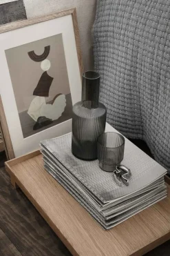 Brett - Bon Wooden Tray L B36xH6xD47cm Eik