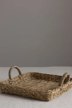 Brett - kurv m/Håndtak L Grå