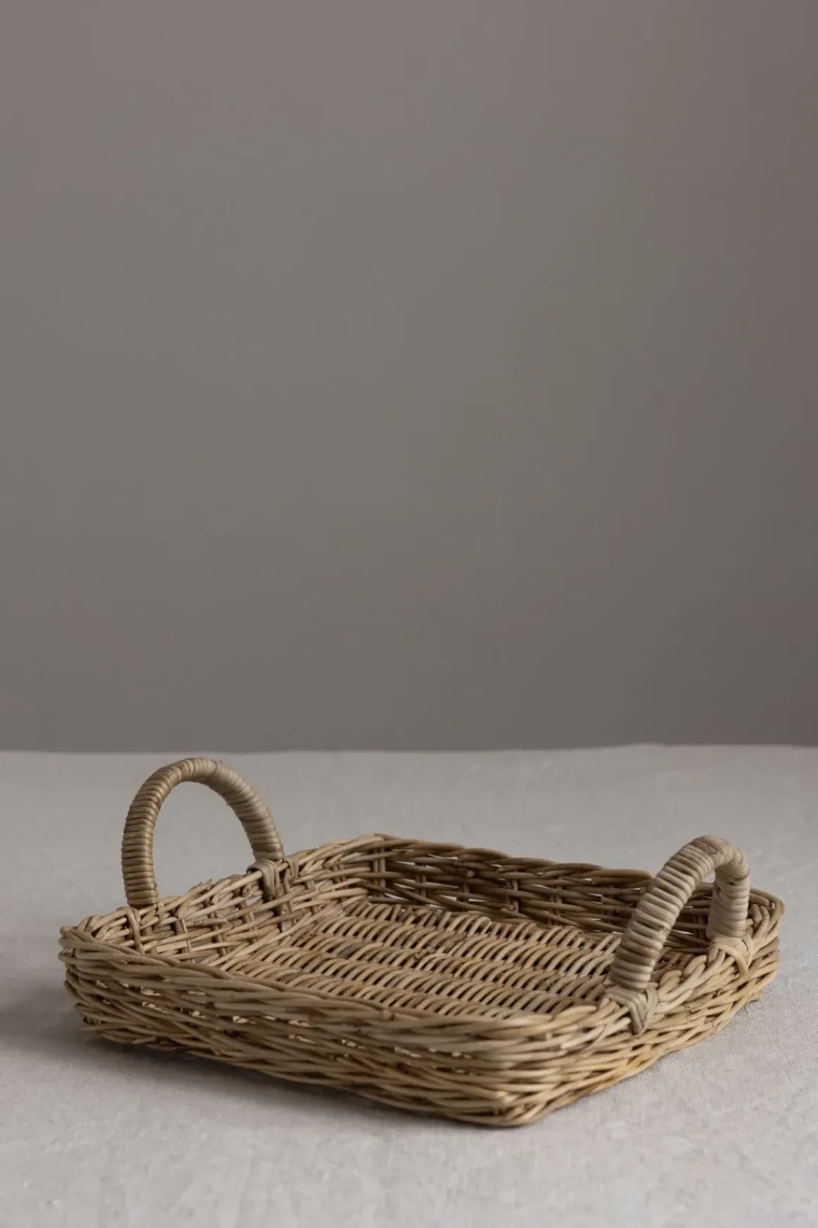 Brett - kurv m/Håndtak M Grå