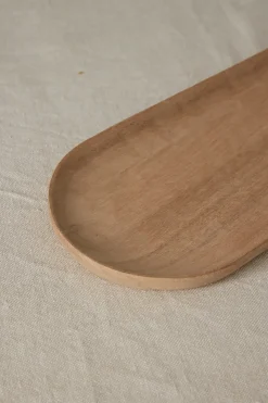 Brett - Oval m/Håndtak 14x52cm