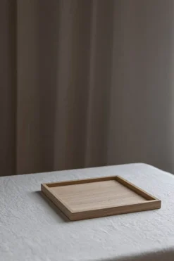 Brett - Square Tray 225 Oak