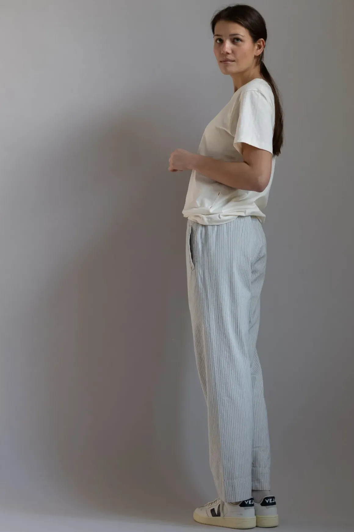 Bukser - Coco Pant Striped Night Sky