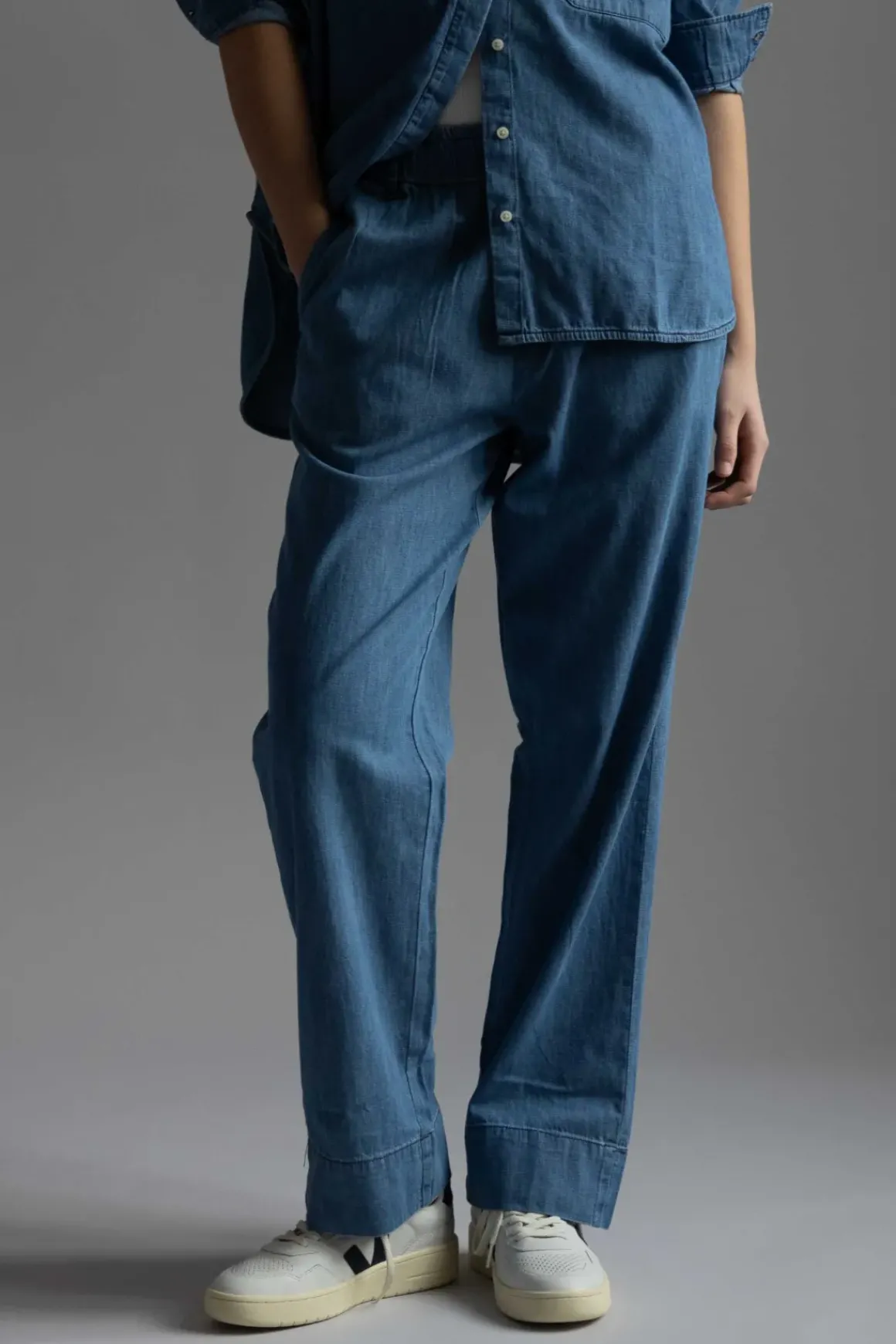 Bukser - Miles Denim Iceberg