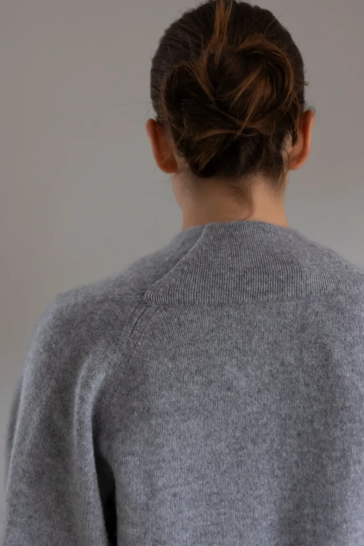 Cardigan - Shawl Collar Grey