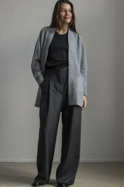 Cardigan - Shawl Collar Grey