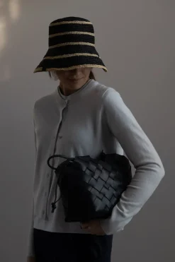 Cardigan - Tipped Half Moon