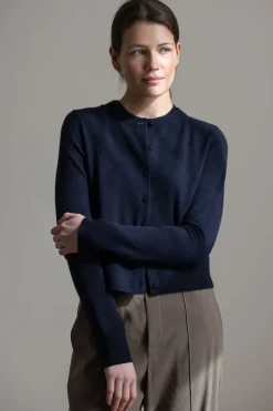 Cardigan - Tipped Half Moon Coastal