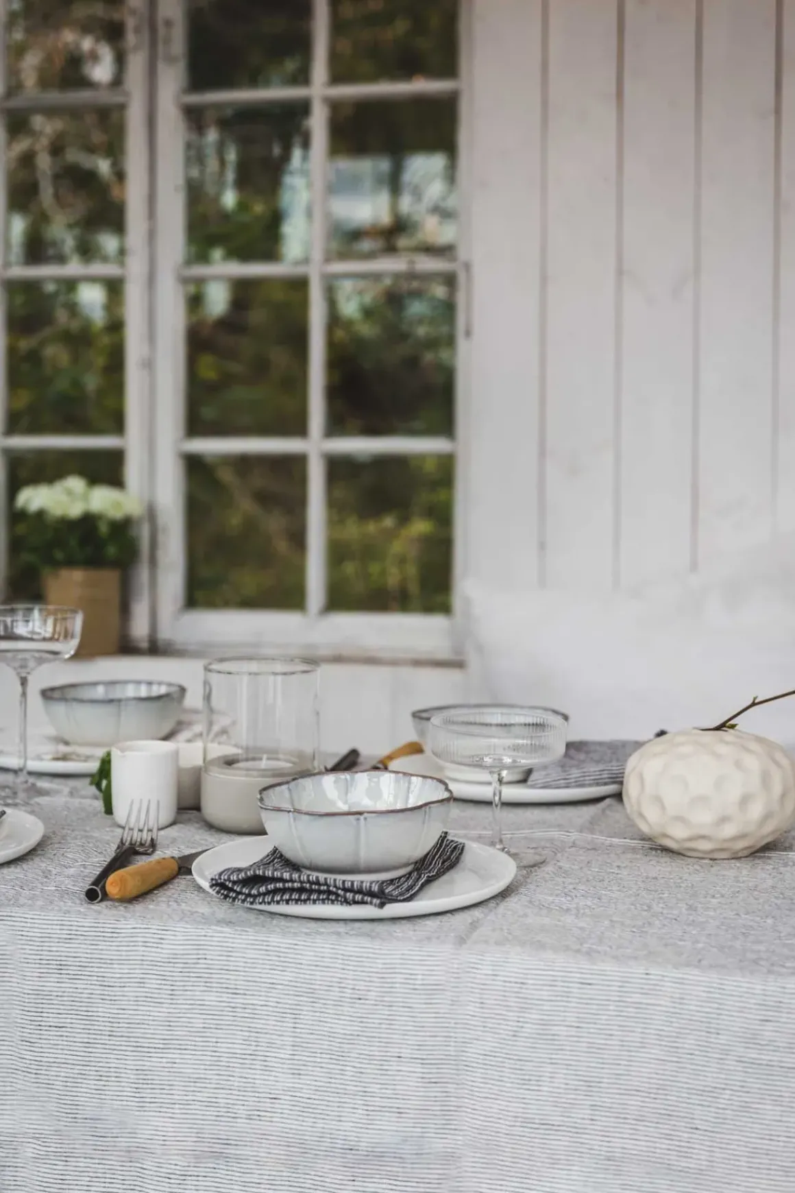 Duk - Black/White Pyjama