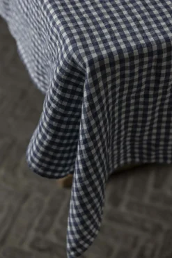 Duk - Blue Small Gingham