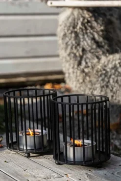 Fakkelholder - Dia17xh20cm Jern