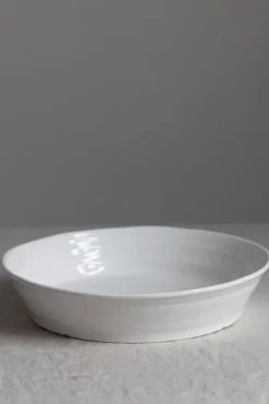 Fat - Capri dia37cm Hvit