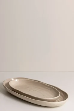 Fat - Capri Oval 17x34cm Havre