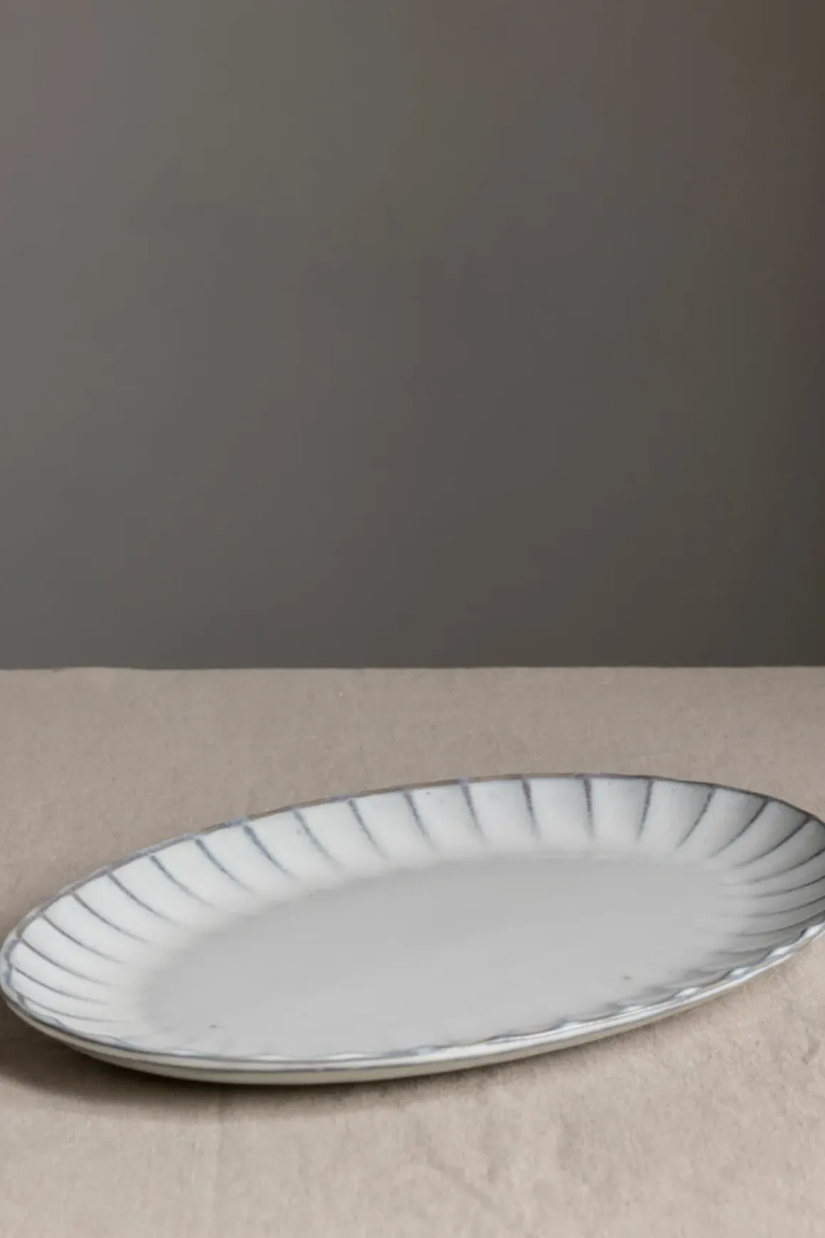 Fat - Inku Oval L Hvit