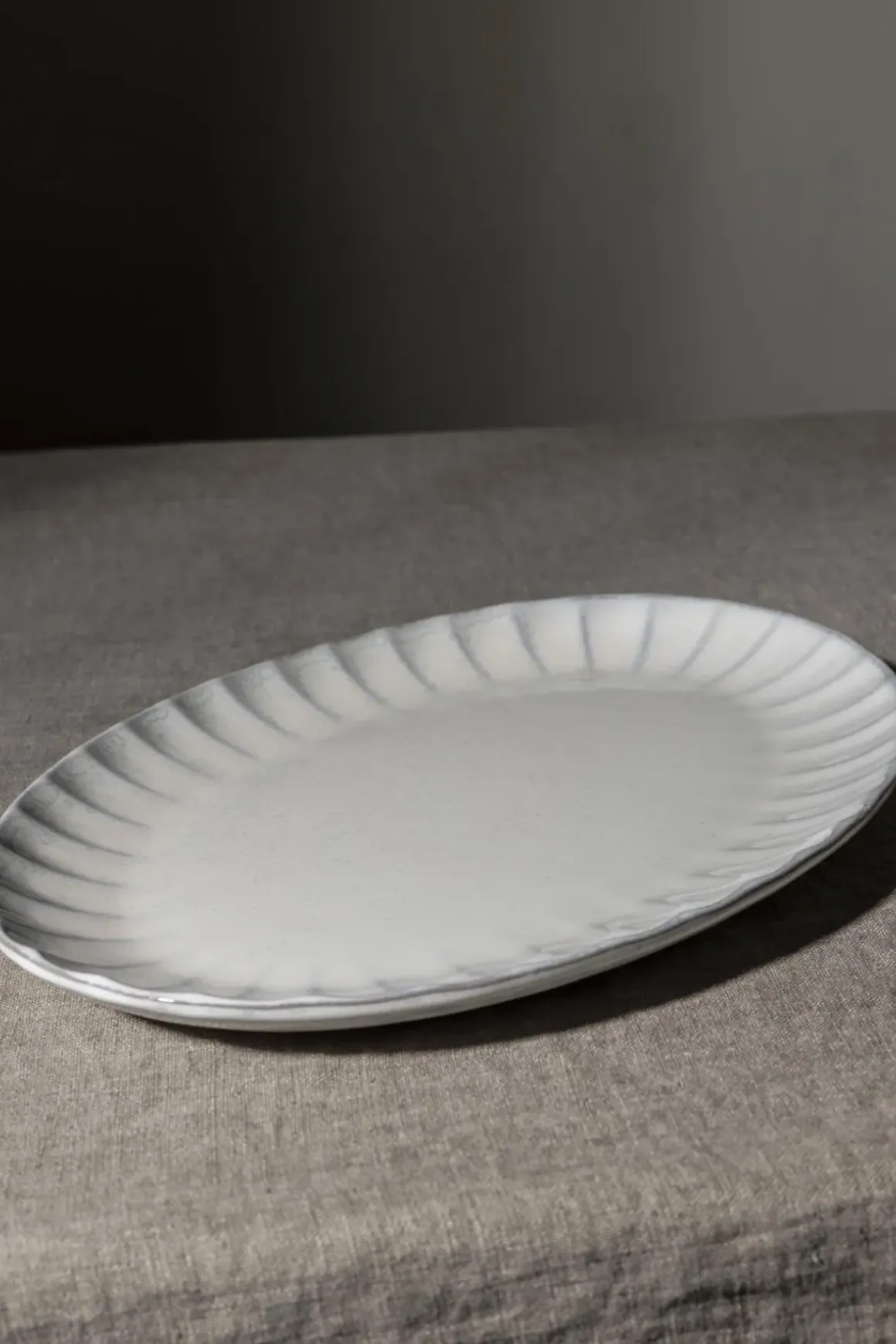 Fat - Inku Oval L Hvit