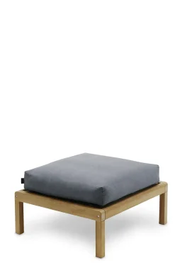 Fotskammel - Virkelyst H43cm Teak/Ash