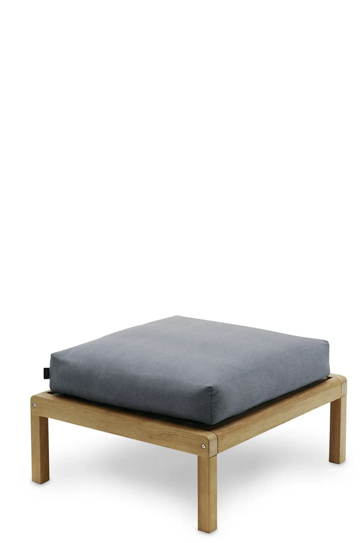 Fotskammel - Virkelyst H43cm Teak/Ash