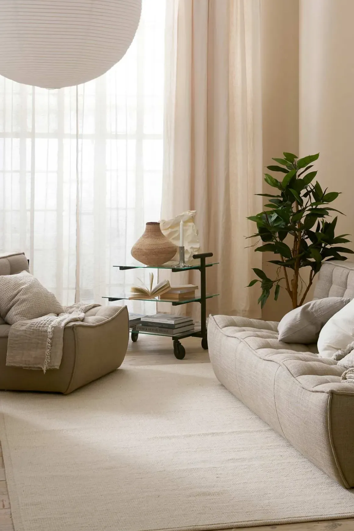 Gardin - Twilight 140x290cm Fog