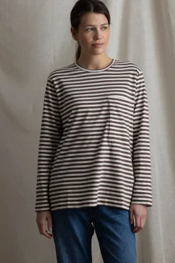 Genser - Circular Long Sleeve Mix Coffee