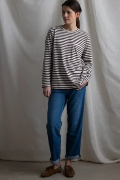 Genser - Circular Long Sleeve Mix Coffee