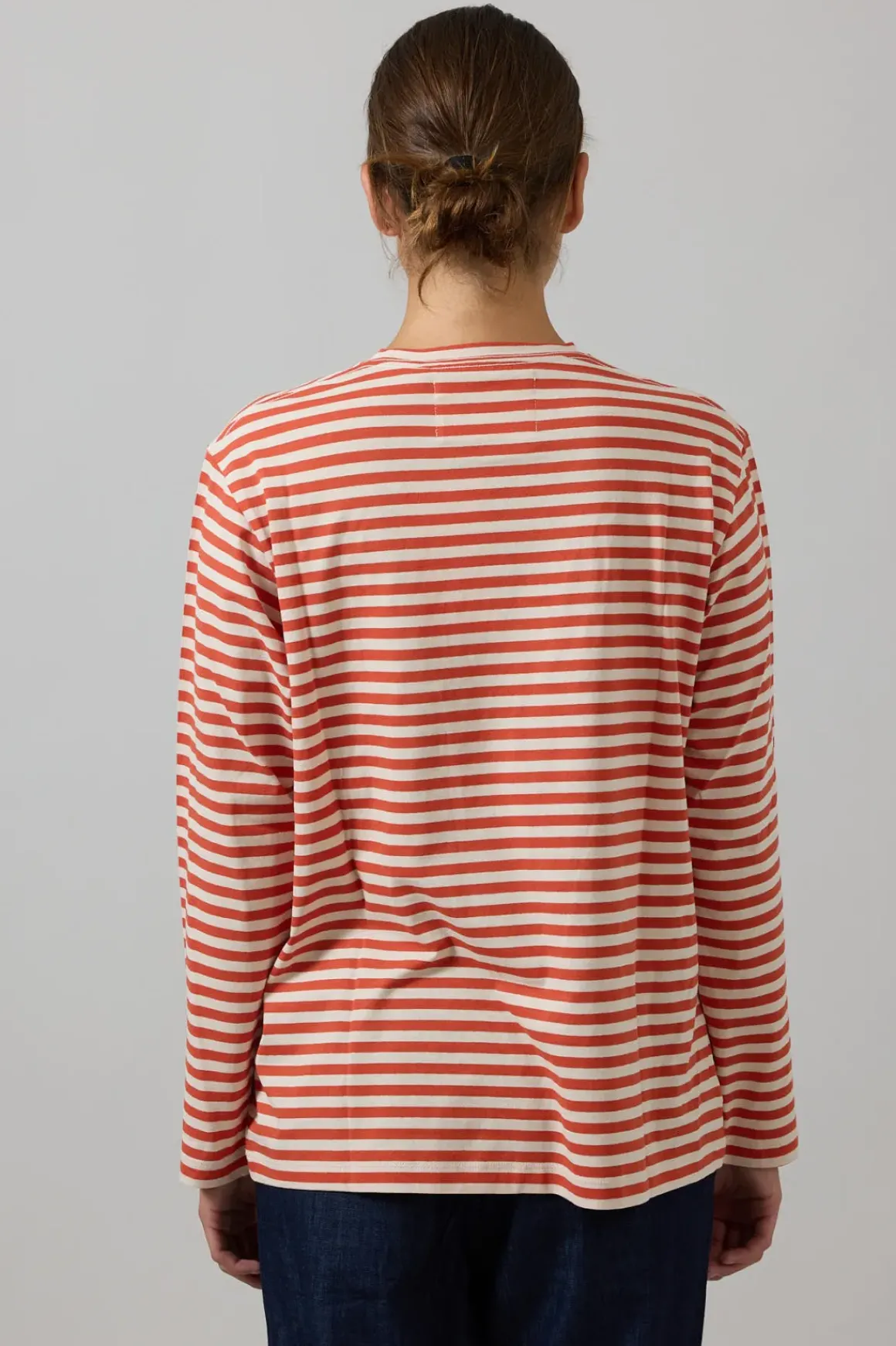 Genser - Circular Long Sleeve Mix Orange