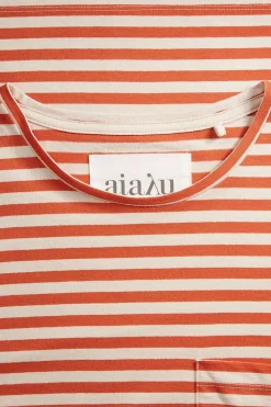 Genser - Circular Long Sleeve Mix Orange