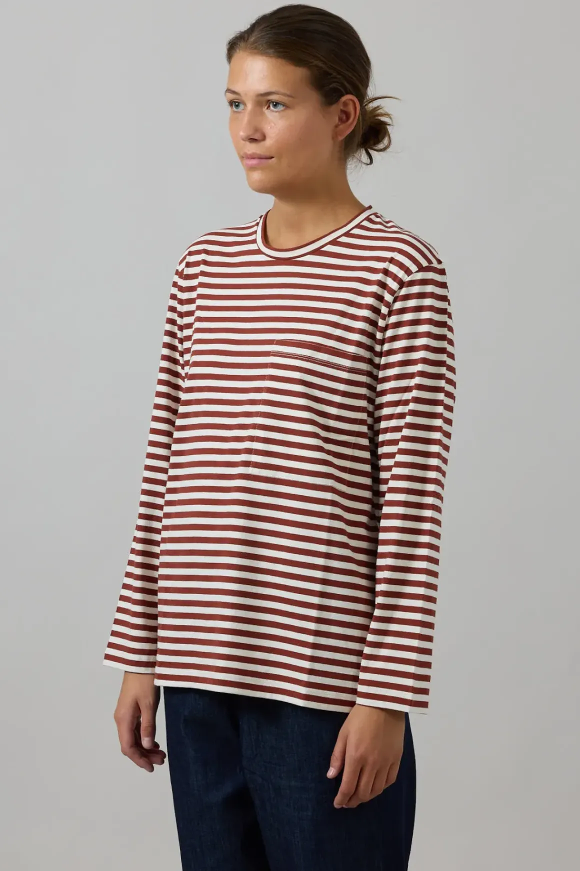 Genser - Circular Long Sleeve Mix Rust