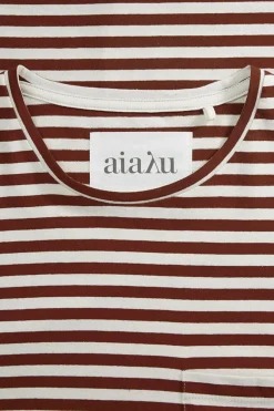 Genser - Circular Long Sleeve Mix Rust