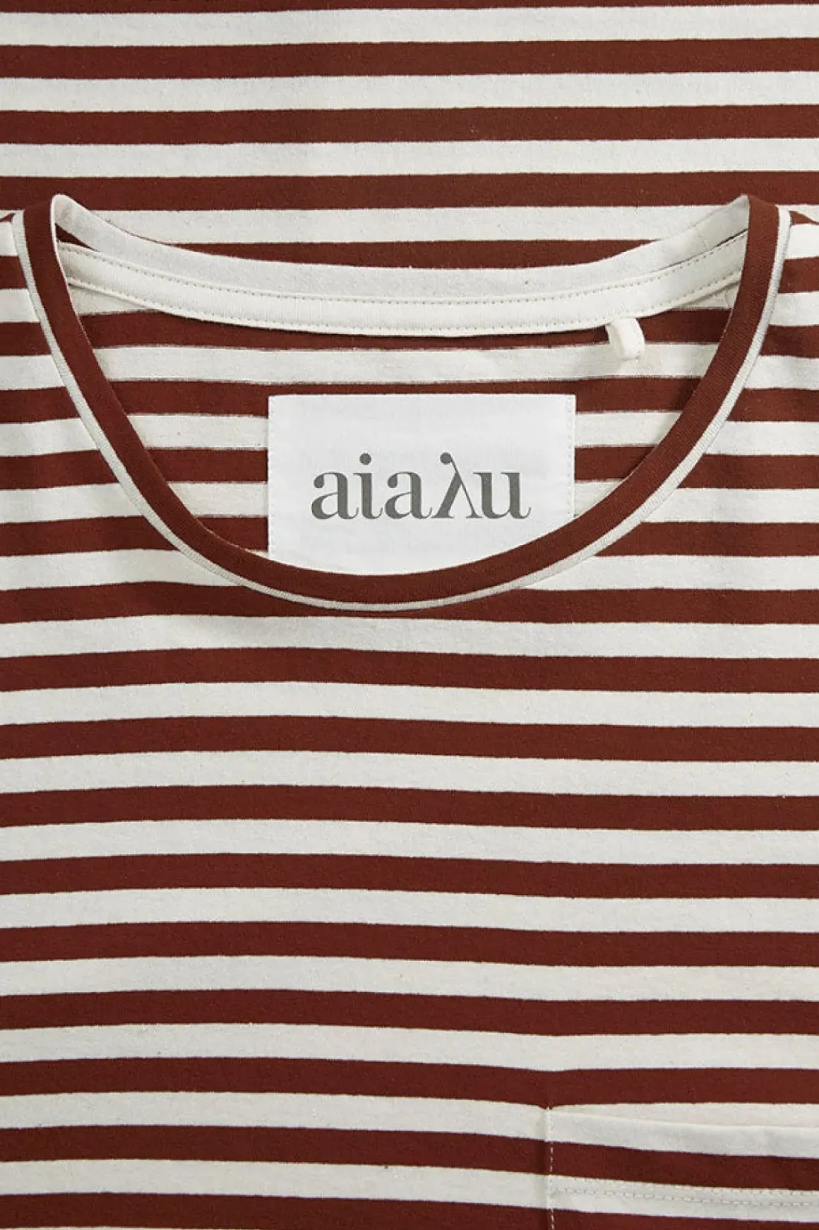 Genser - Circular Long Sleeve Mix Rust