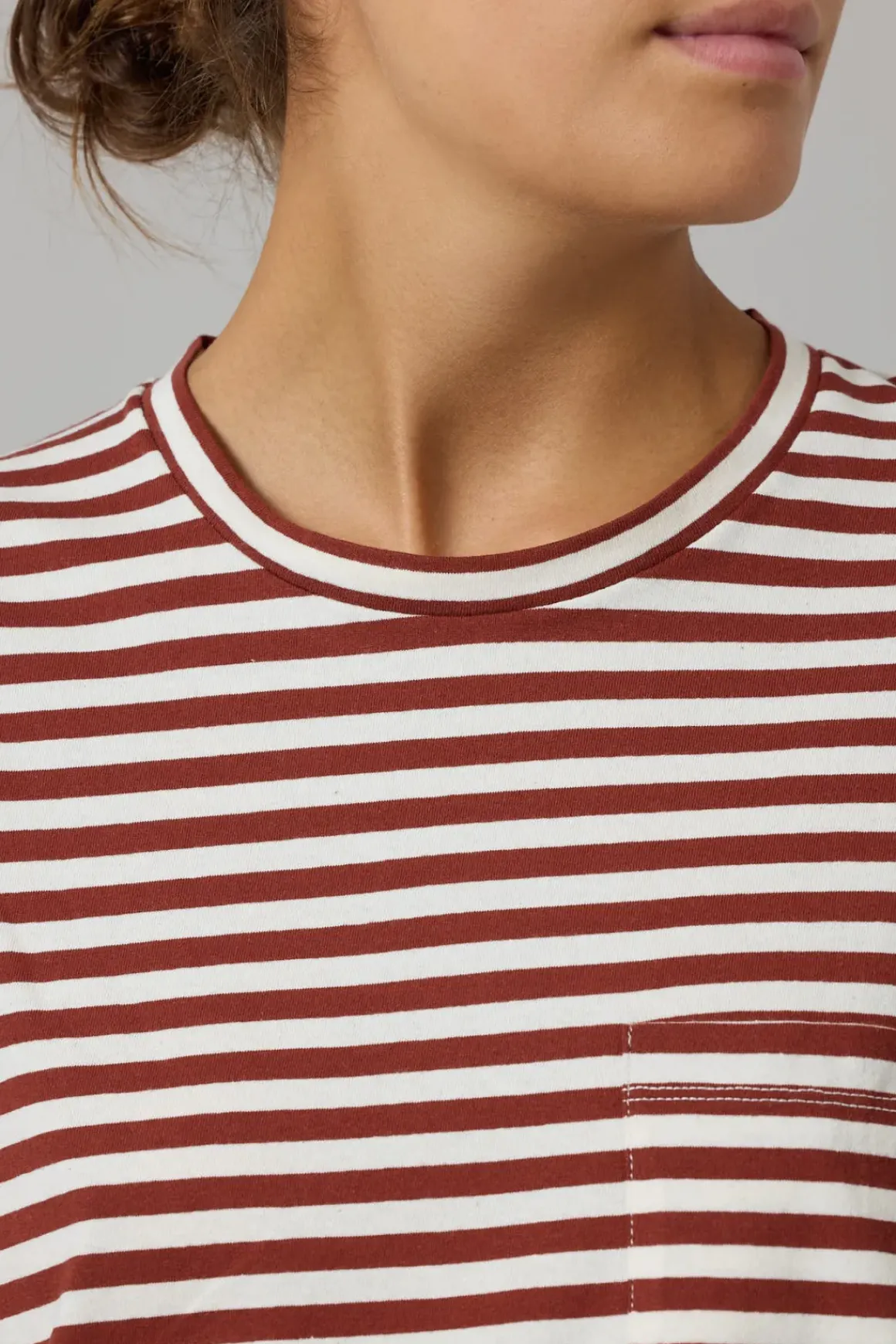 Genser - Circular Long Sleeve Mix Rust