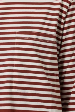 Genser - Circular Long Sleeve Mix Rust