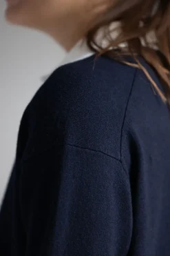 Genser - Contrast Collar Polo Coastal/Off-White