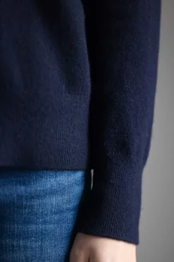 Genser - Contrast Collar Polo Coastal/Off-White