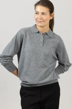 Genser - Estate Pique Grey Melange