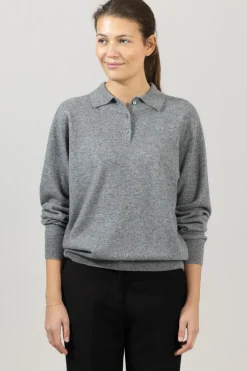 Genser - Estate Pique Grey Melange