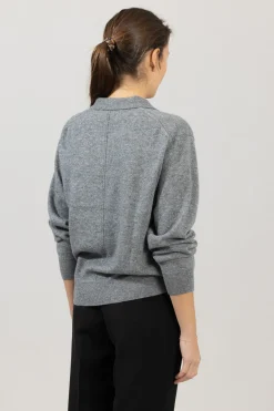 Genser - Estate Pique Grey Melange