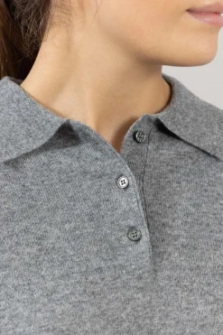 Genser - Estate Pique Grey Melange