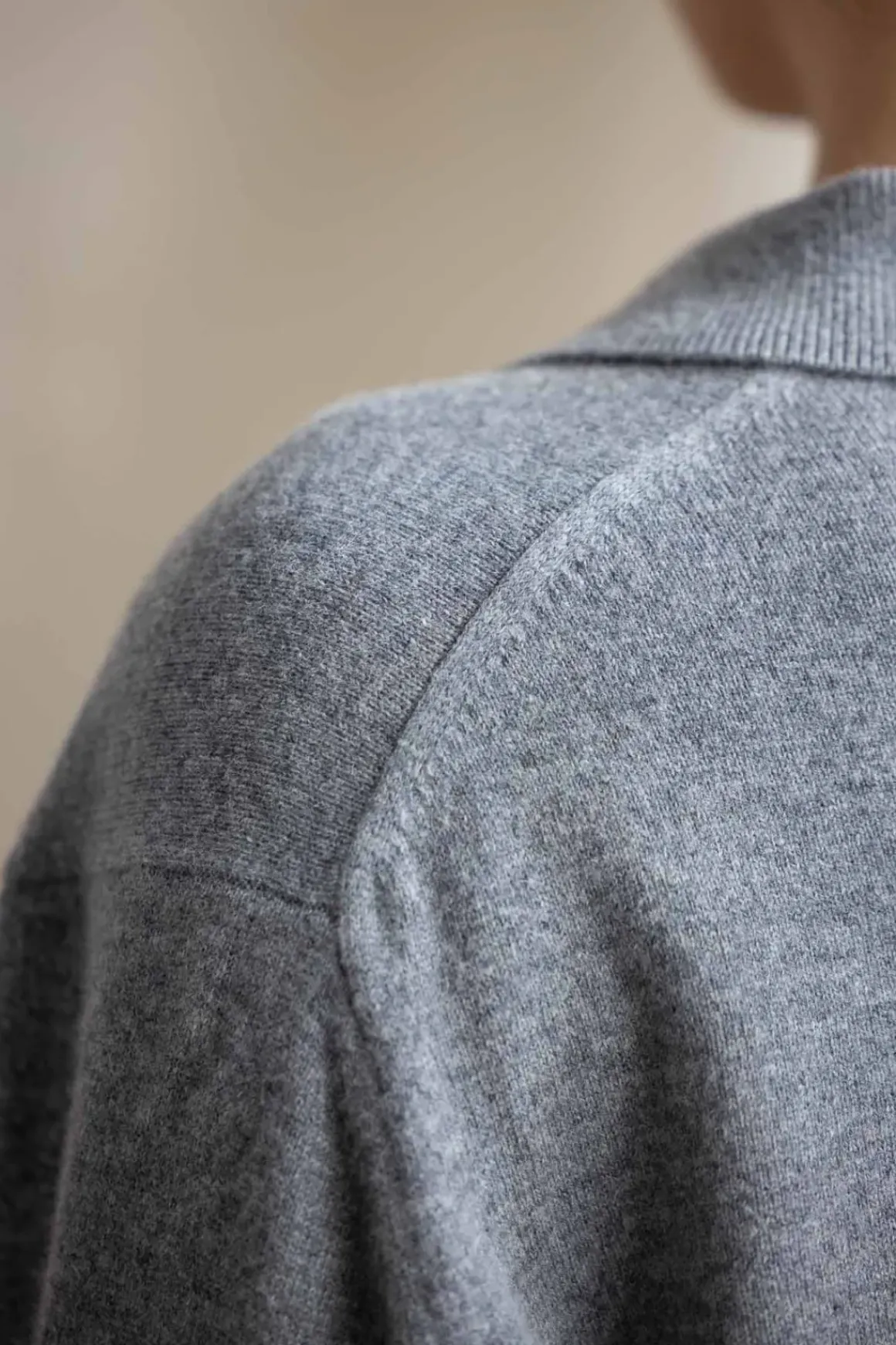 Genser - Monterey Button Down Polo Gray Melange