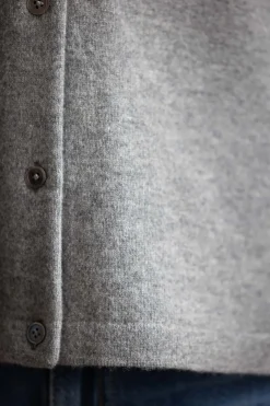 Genser - Monterey Button Down Polo Gray Melange