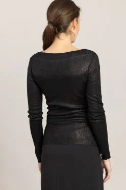Genser - Shimmering Merino Black