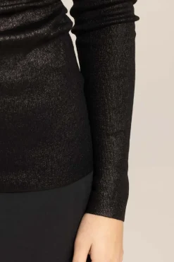 Genser - Shimmering Merino Black