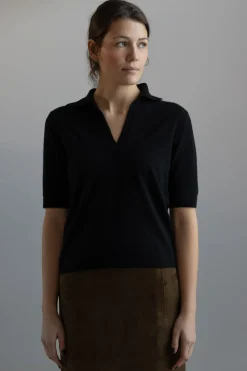 Genser - Silk Blend S/S Polo